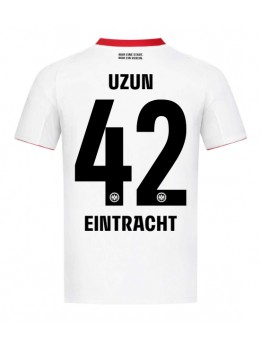 Eintracht Frankfurt Can Uzun #42 Replika Borta Kläder 2025-26 Kortärmad